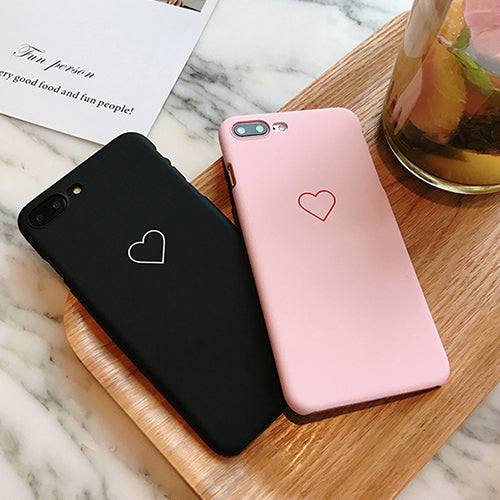 Cute Pink and Black Phone Cases