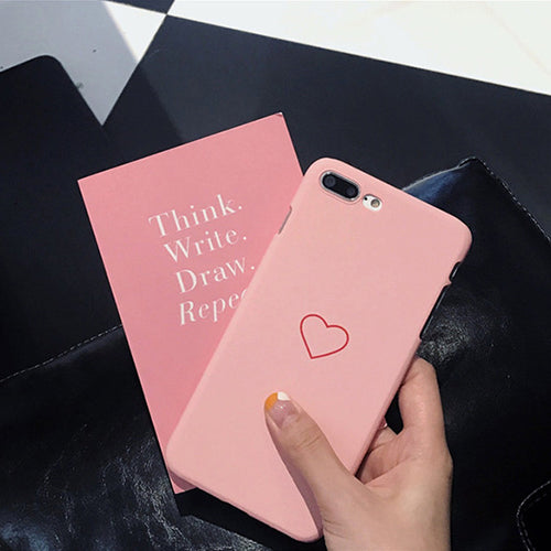 Cute Pink and Black Phone Cases